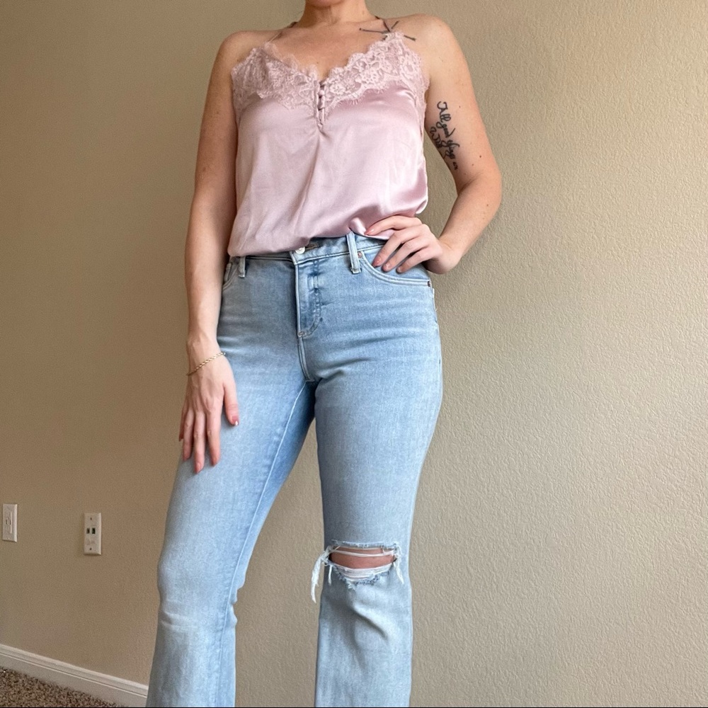 A&F Lace Cami Bodysuit